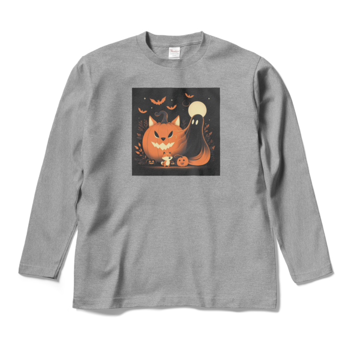 ロングスリーブTシャツ - M - 杢グレー