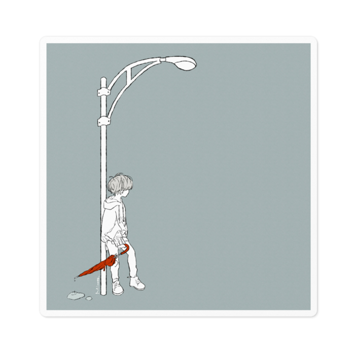 ステッカー - 100 x 100 (mm)