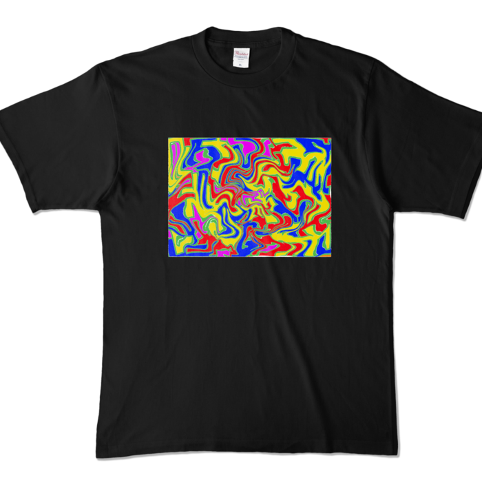 カラーTシャツ - XL - ブラック (濃色)