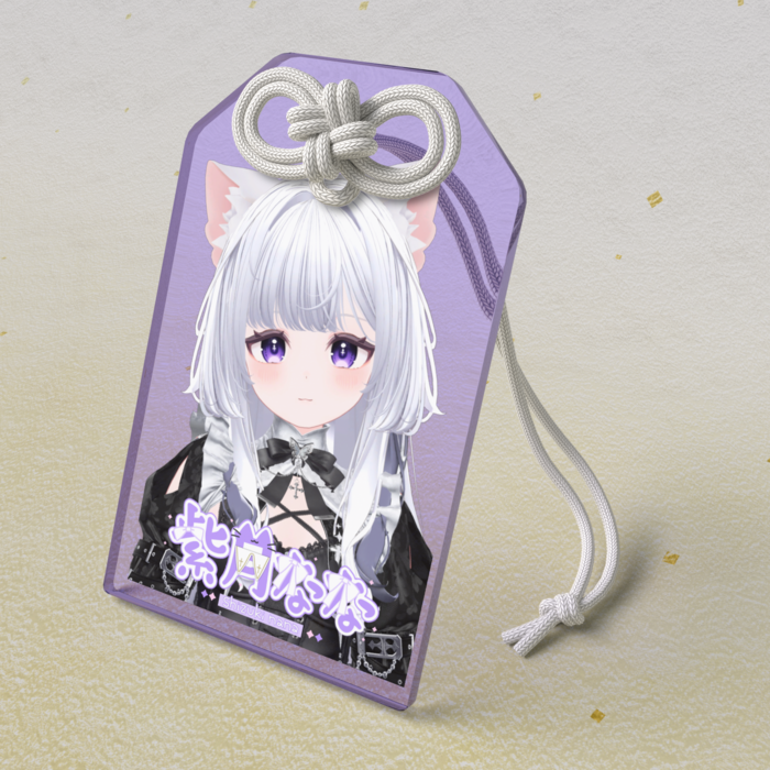 アクリルお守り - 50 × 80mm