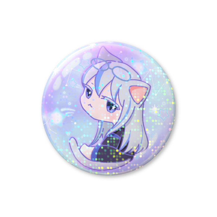 ホログラム缶バッジ - 44mm