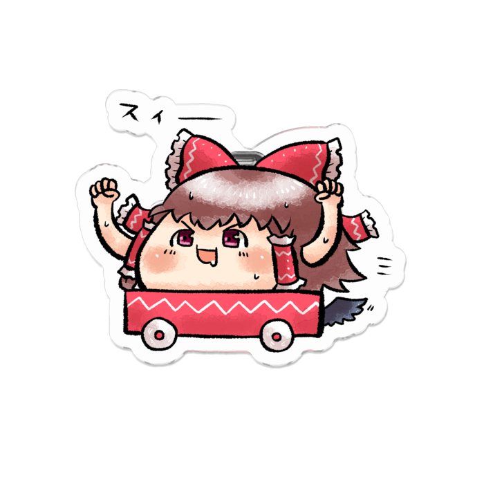 アクリルバッジ - 50 x 50 (mm)