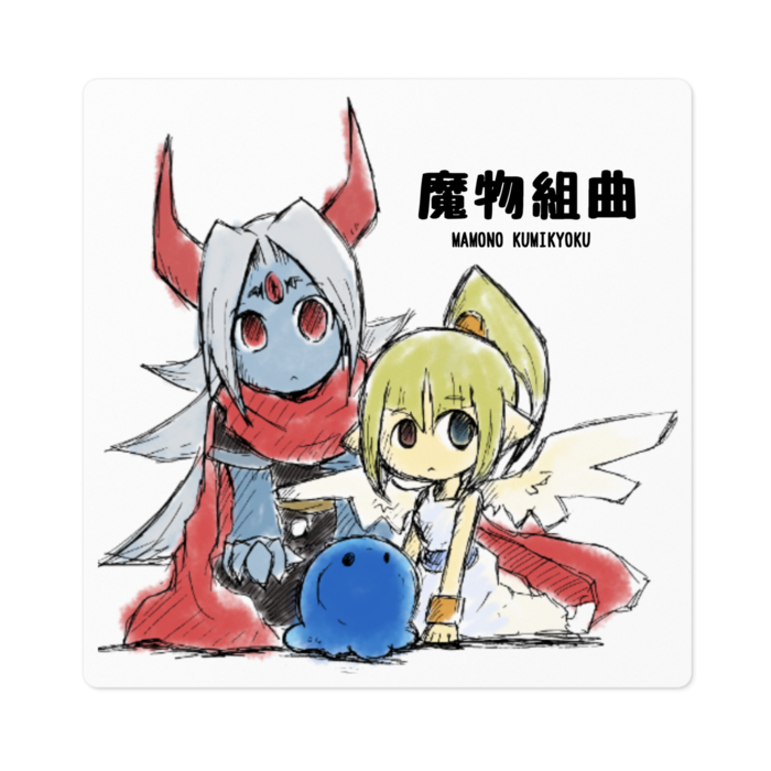 ステッカー - 100 x 100 (mm)