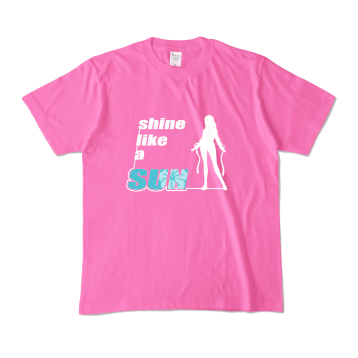 カラーTシャツ - M - ピンク (濃色)