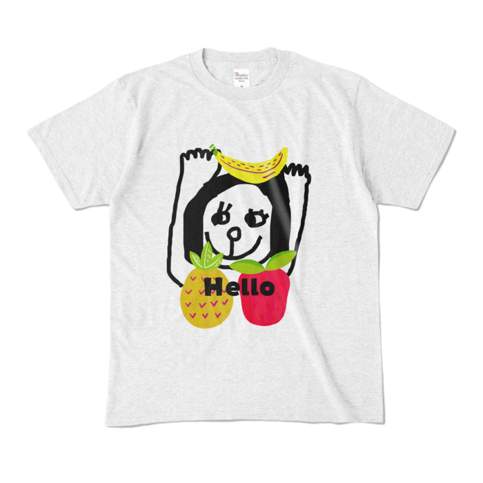 カラーTシャツ - M - アッシュ (淡色)