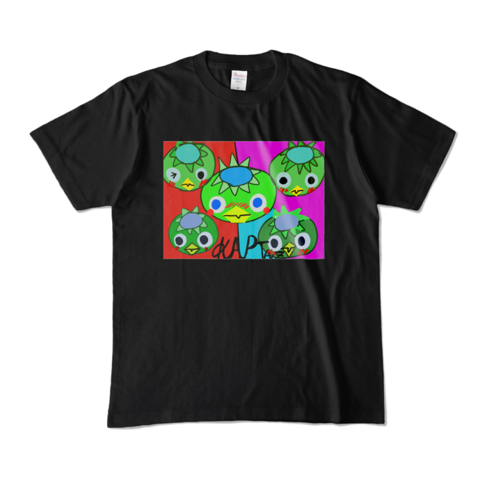 カラーTシャツ - M - ブラック (濃色)