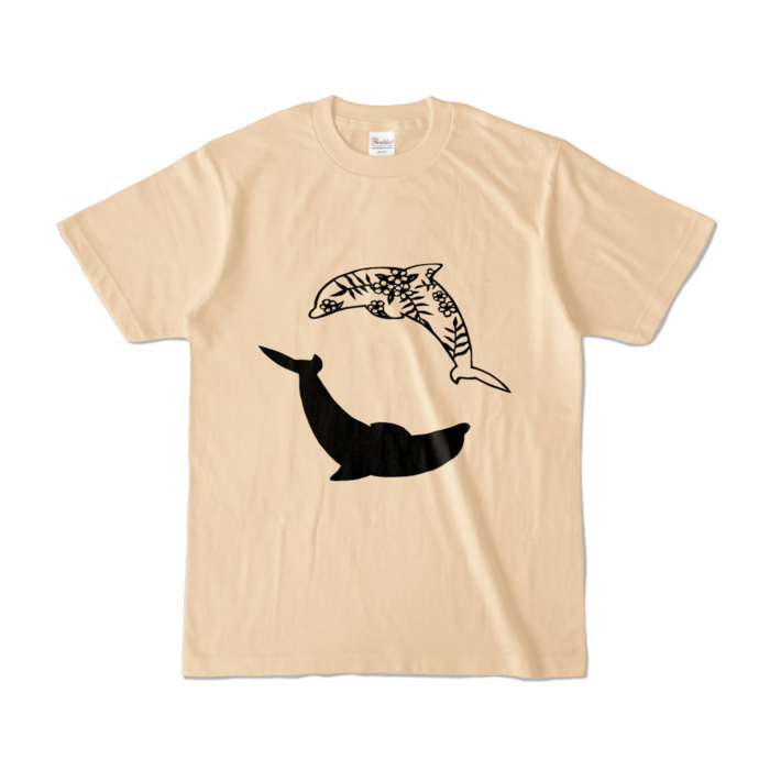 カラーTシャツ - S - ナチュラル (淡色)