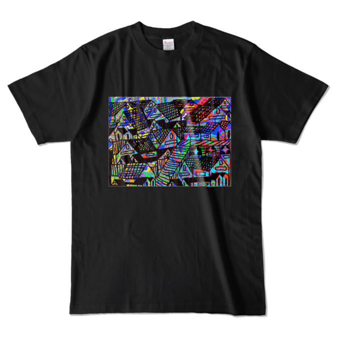 カラーTシャツ - L - ブラック (濃色)