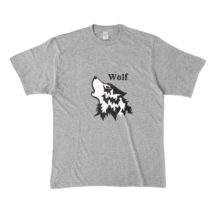 カラーTシャツ - XL - 杢グレー (濃色)