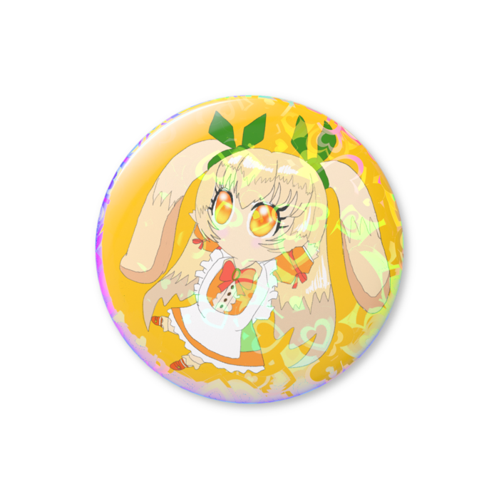 ホログラム缶バッジ - 76mm