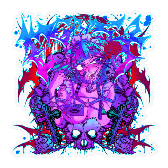 ステッカー - 100 x 100 (mm)