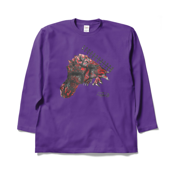 ロングスリーブTシャツ - XL - パープル