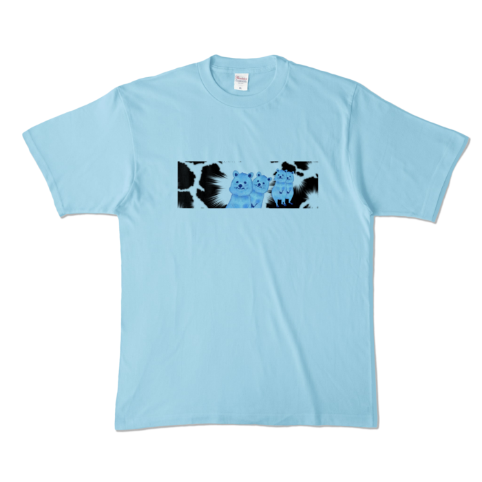 カラーTシャツ - XL - ライトブルー (淡色)