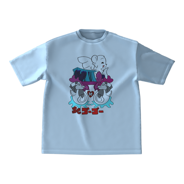 ビッグシルエットTシャツ - M - 両面