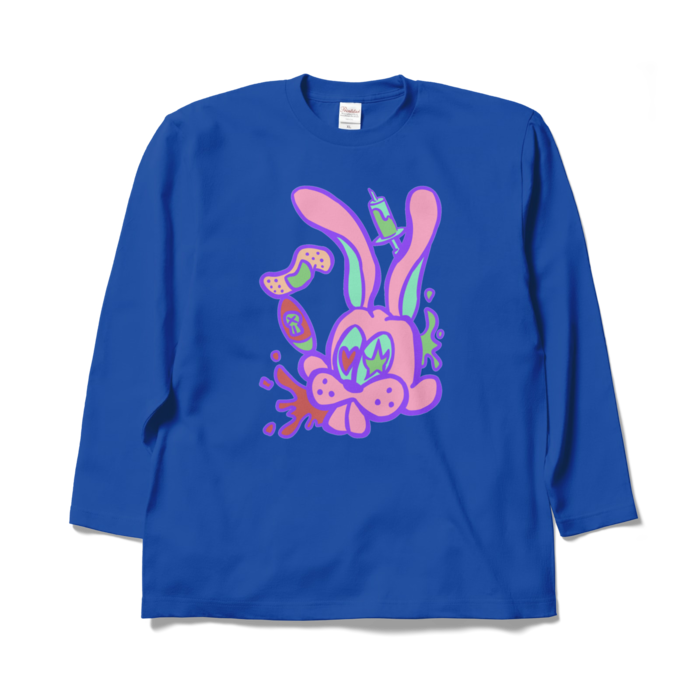 ロングスリーブTシャツ - XL - ロイヤルブルー