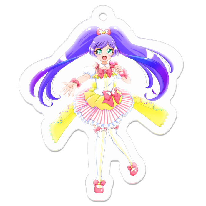 プリパラ真中らぁらアクリルキーホルダー - mariamix - BOOTH