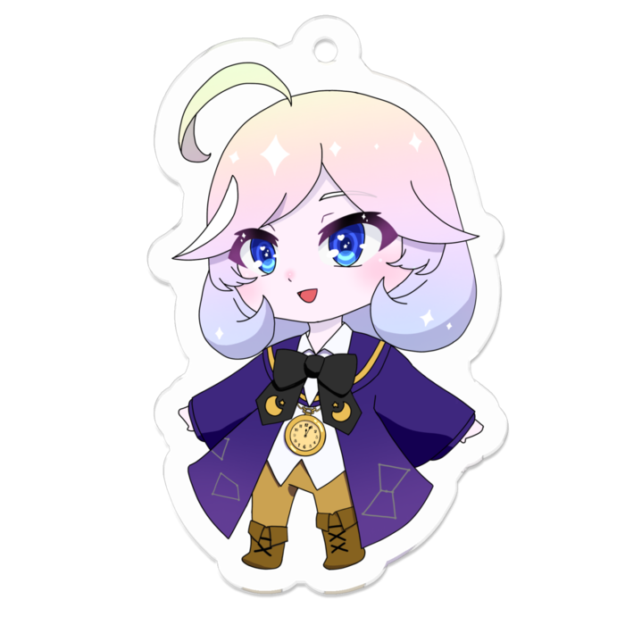 アクリルキーホルダー - 50 x 50 (mm)