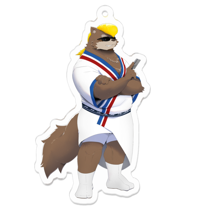 アクリルキーホルダー - 70 x 70 (mm)