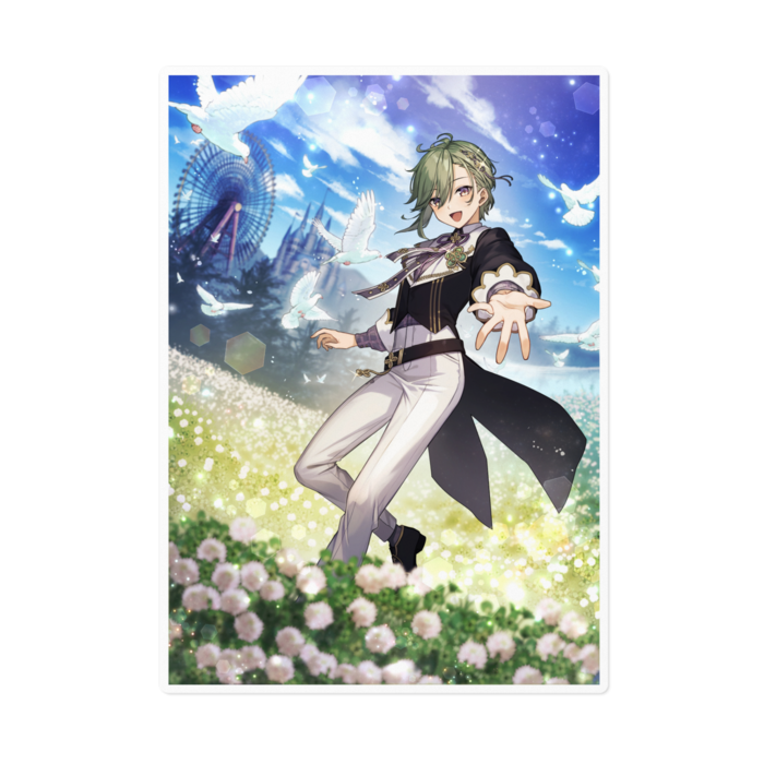 ステッカー - 160 x 160 (mm)ホワイト