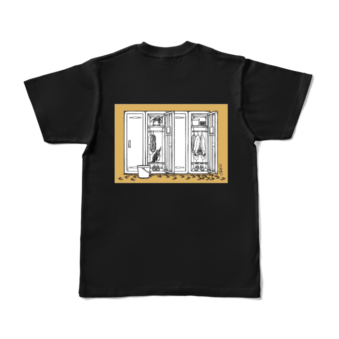 カラーTシャツ - S - ブラック (濃色)