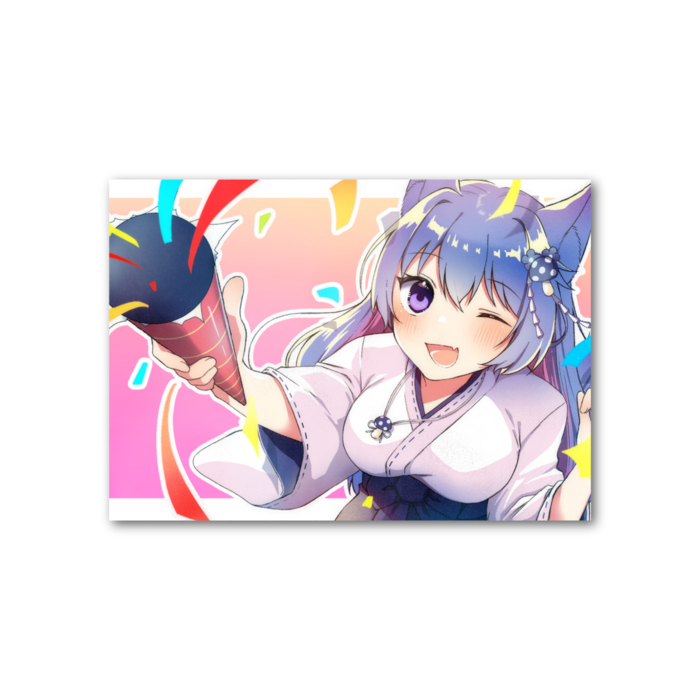 フォト風カード - 横 - 片面