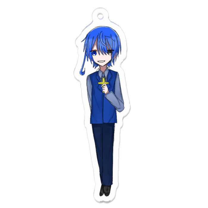 アクリルキーホルダー - 70 x 70 (mm)