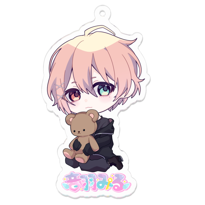 アクリルキーホルダー - 70 x 70 (mm)