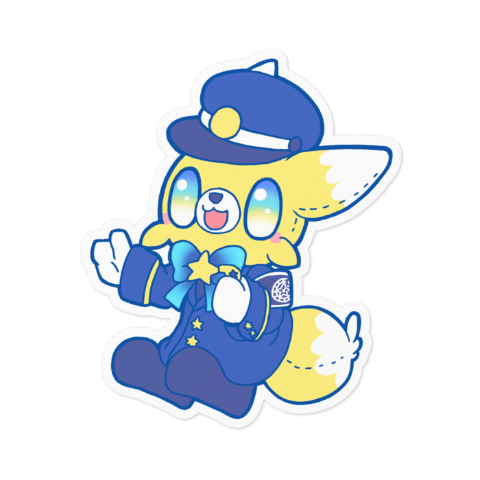 ステッカー - 100 x 100 (mm)