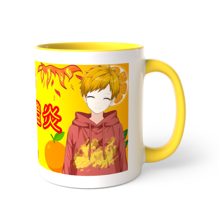 ツートンカラーマグカップ_黄