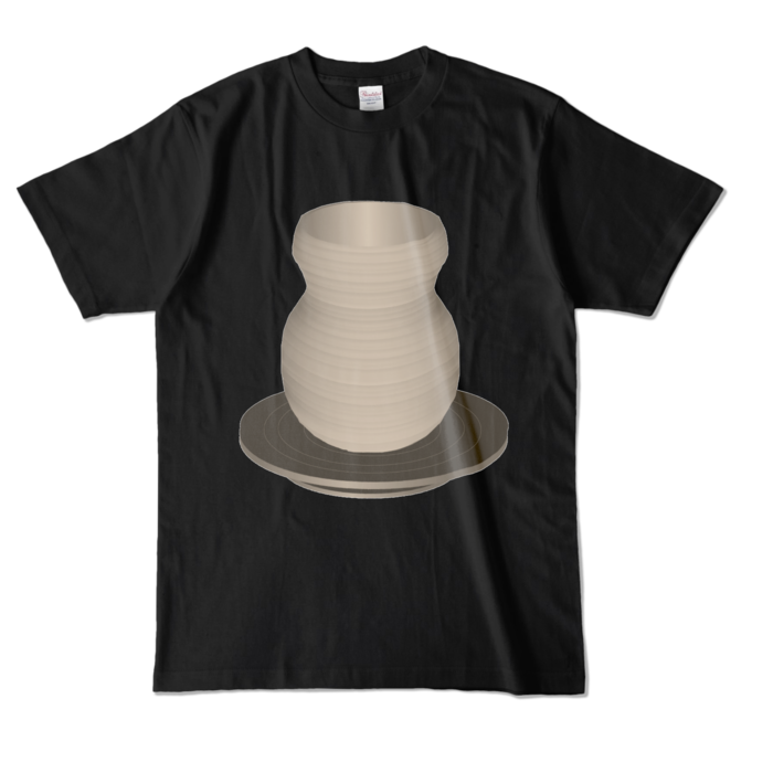 カラーTシャツ - L - ブラック (濃色)