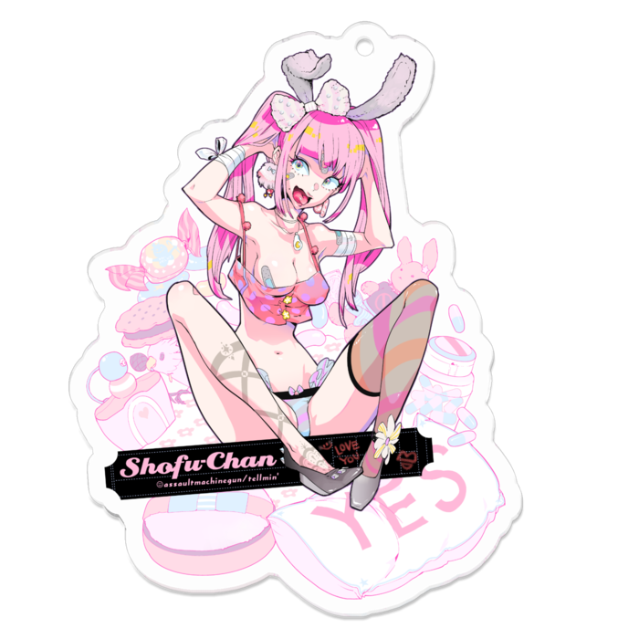 アクリルキーホルダー - 70 x 70 (mm)