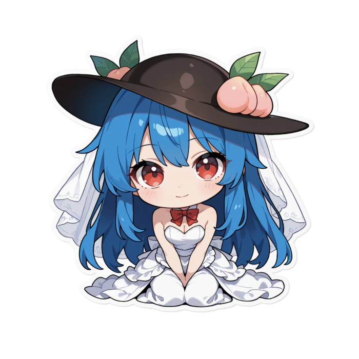 ステッカー - 160 x 160 (mm)(キャラのみ)