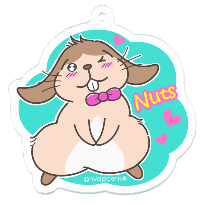 アクリルキーホルダー - 50 x 50 (mm)