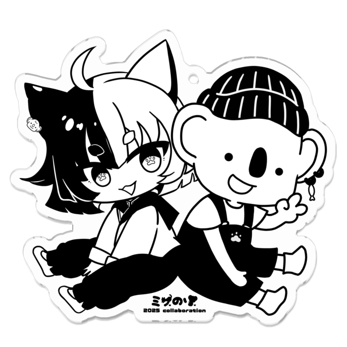 アクリルキーホルダー - 70 x 70 (mm)