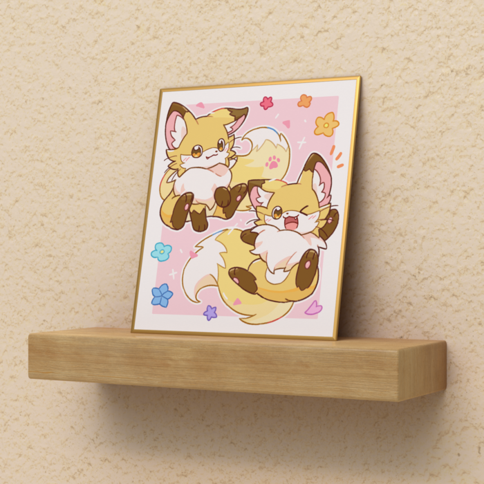 色紙 - ミニ（H135 × W120mm）