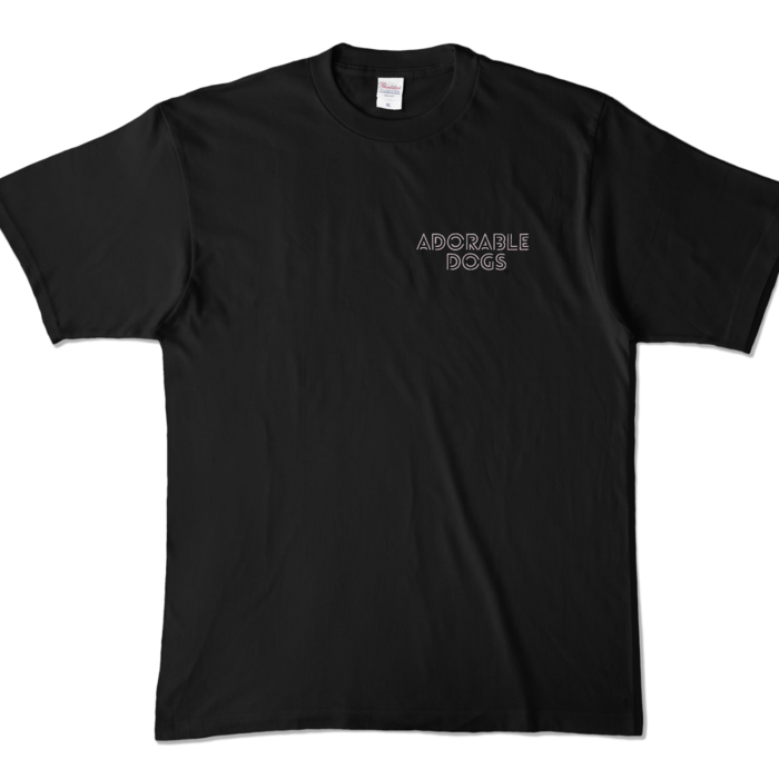 カラーTシャツ - XL - ブラック (濃色)(1)