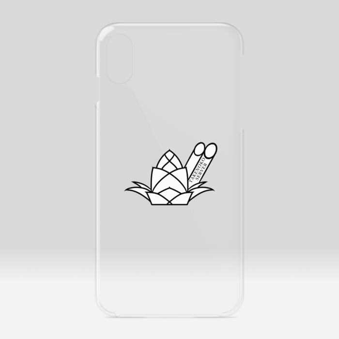 クリアiPhoneケース - iPhone XSMax