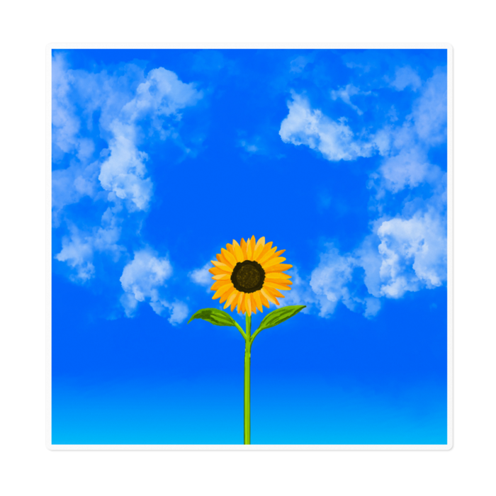 ステッカー - 160 x 160 (mm)