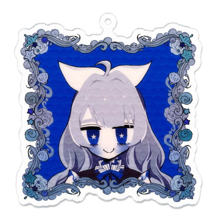 アクリルキーホルダー - 70 x 70 (mm)