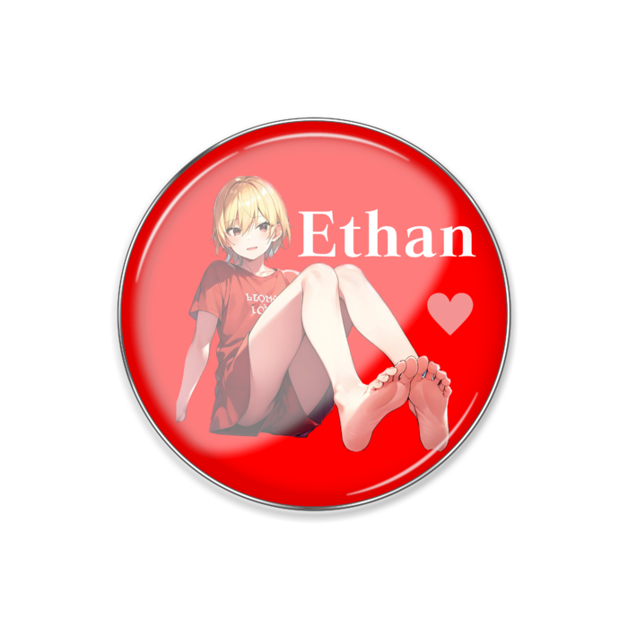 ピンバッジ - 丸形25mm