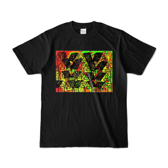 カラーTシャツ - S - ブラック (濃色)