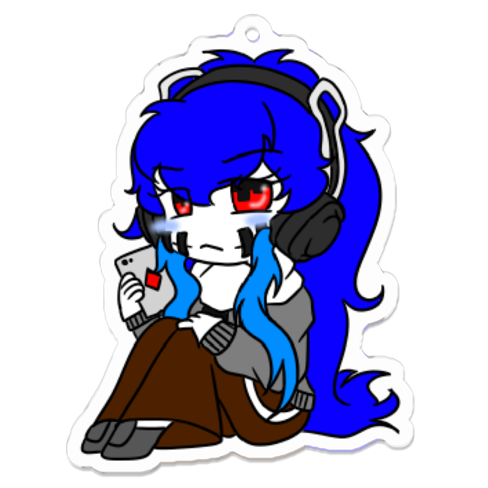 アクリルキーホルダー - 70 x 70 (mm)