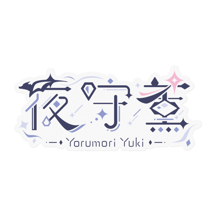 ステッカー　クリア