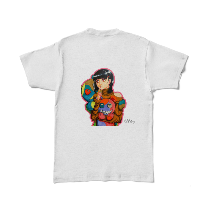 カラーTシャツ - L - アッシュ (淡色)