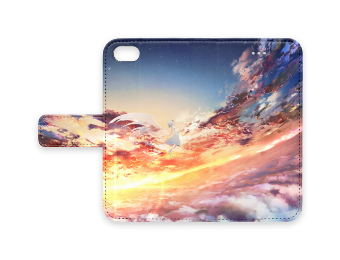 手帳型iPhoneケース - iPhone7 - ストラップ穴 なし