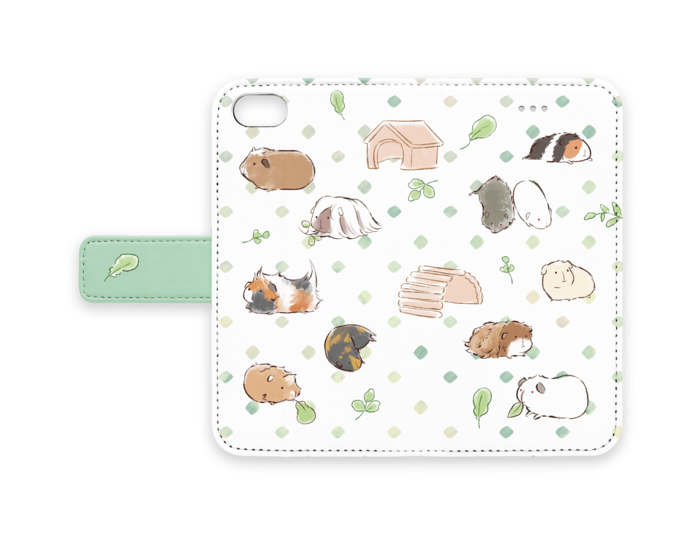 手帳型iPhoneケース - iPhone 8 / 7 / SE2 - ストラップ穴 なし