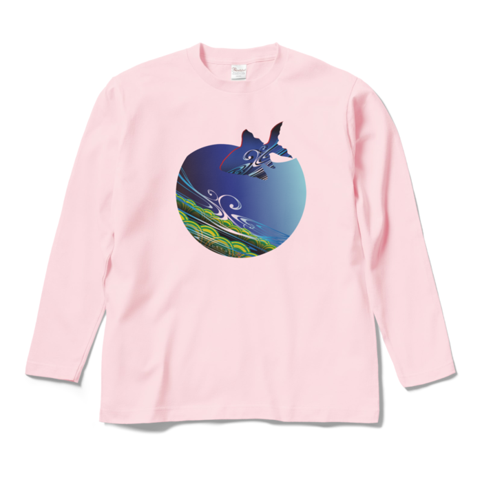 ロングスリーブTシャツ - M - ライトピンク