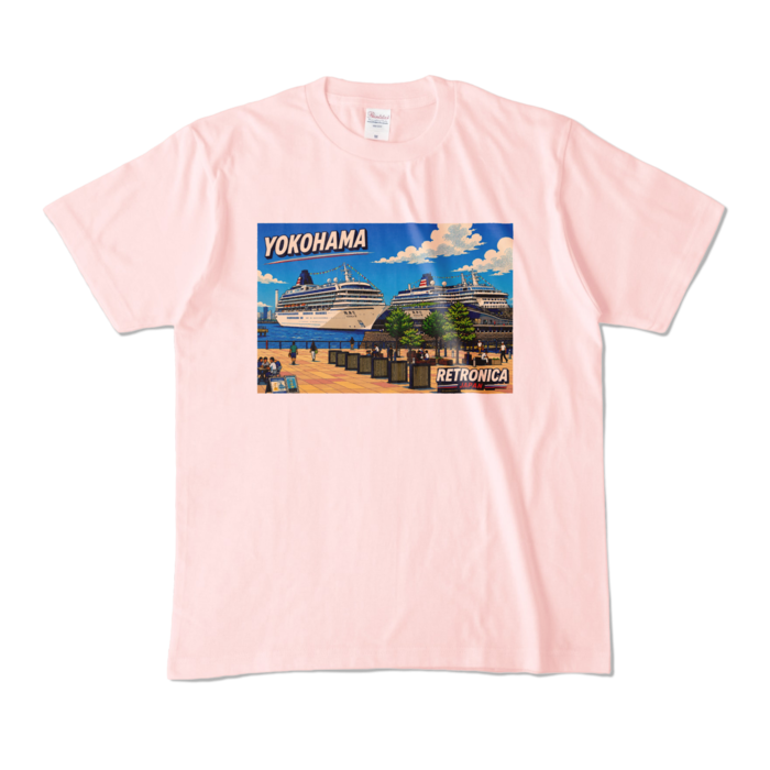 カラーTシャツ - M - ライトピンク (淡色)