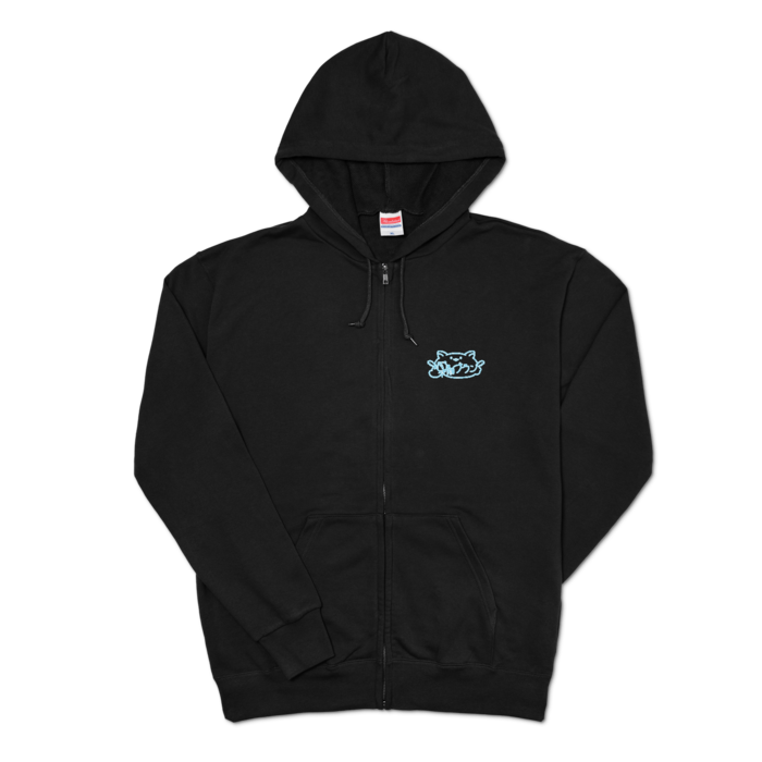 ジップパーカー - XL - ブラック(1)