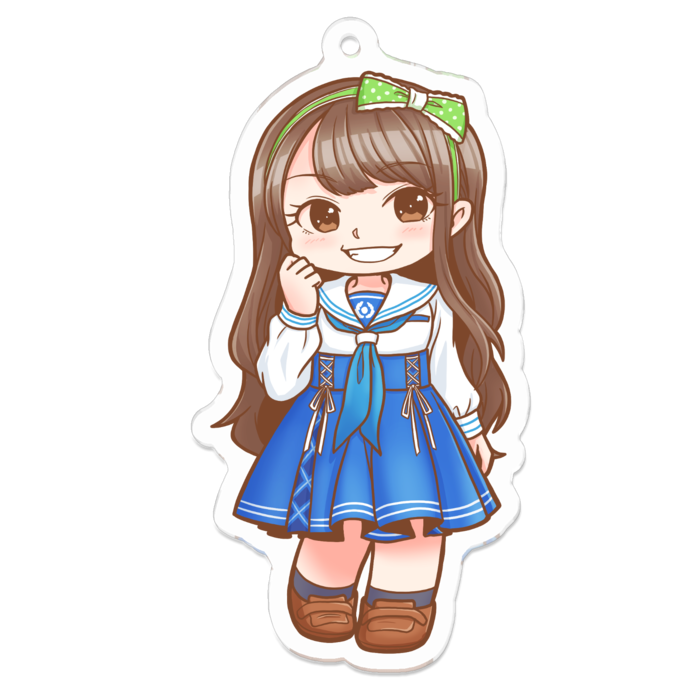 アクリルキーホルダー - 70 x 70 (mm)